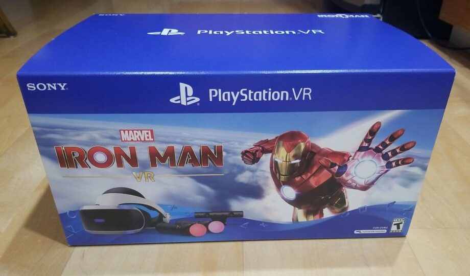 Sony PlayStation VR Bundle Marvel’s Iron Man VR Edition New